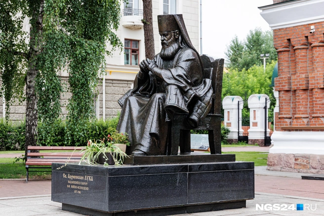 Теперь один из известных памятников в Красноярске | Источник: Мария Ленц / NGS24.RU