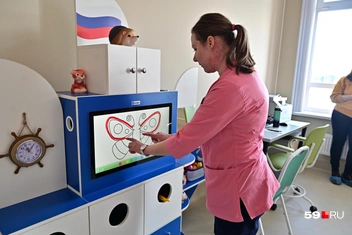 На этой установке можно рисовать и выполнять другие задания | Источник: Василина Любимова / 59.RU