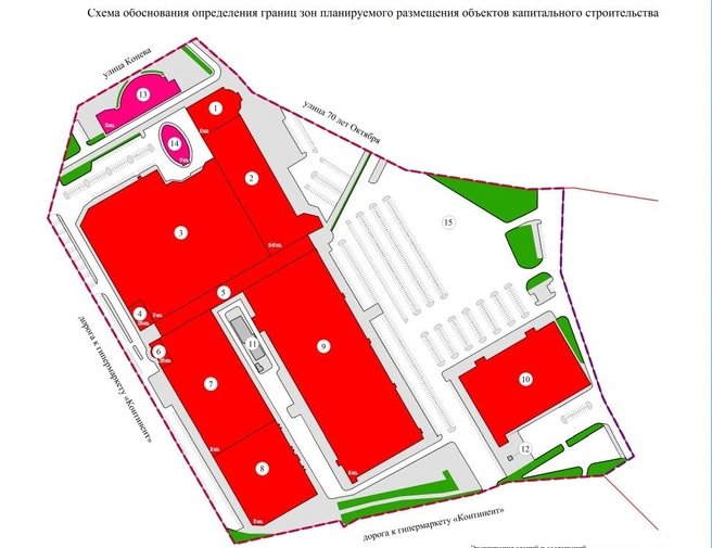 Океанариум будет видно с дороги | Источник: Администрация города Омска