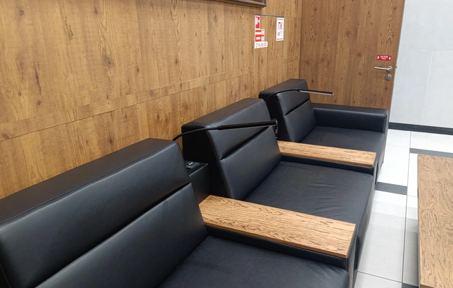 Кресла в VIP-зале | Источник: Стас Соколов / NGS.RU