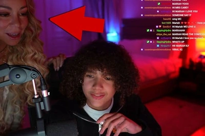 Мэрайя Кэри ворвалась в стрим сына