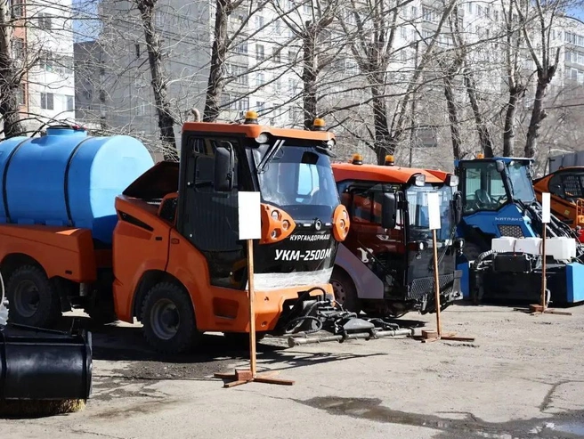 Весь апрель в городе объявлен периодом генеральной уборки. | Источник: Кудрявцев Максим / Telegram