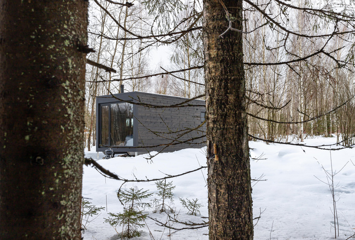 Жизнь в лесу: модульный дом 40 м² под Наро-Фоминском