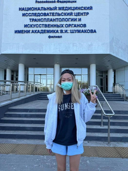 Ольга рядом с центром | Источник: Ольга Елисеева / личный архив