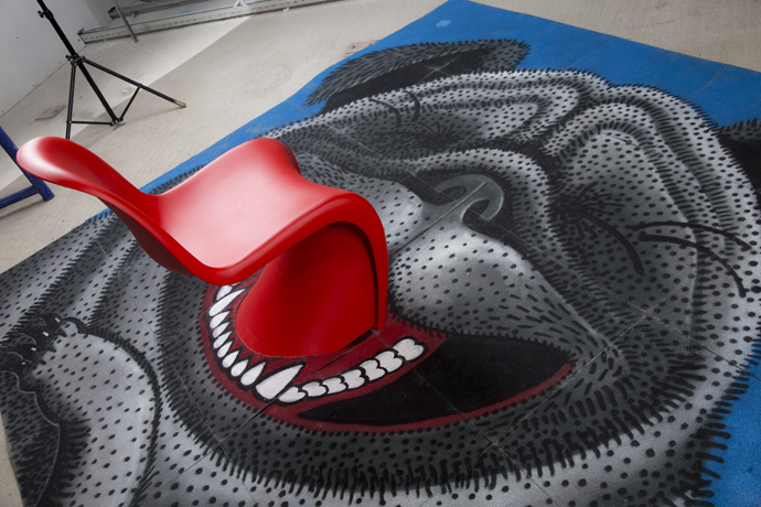 Vitra, выставака, Hommage супрематизму, дизайн, Panton Chair
