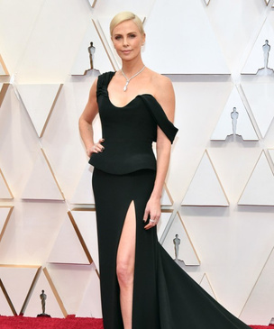 Крупным планом: платье Шарлиз Терон на «Оскаре-2020»