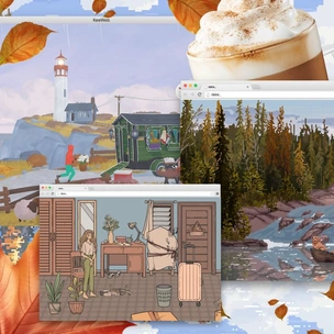 8 уютных и простых компьютерных игр на осень — про ведьм, книги, кофе и не только