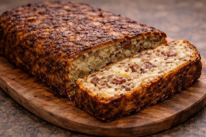 Запеченный картофель с мясом и корочкой&nbsp;— вот как из простых ингредиентов рождается кулинарный хит | Источник: GPT