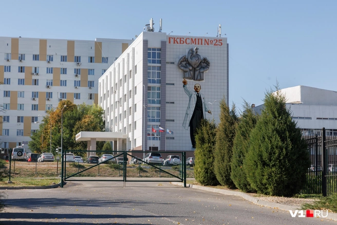 Не зря Ильич показывает, где находится зона выписки | Источник: Алексей Волхонский / V1.RU