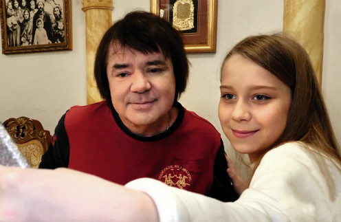 Евгений Осин с дочерью