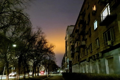 Жители Волгограда заметили странное свечение в небе