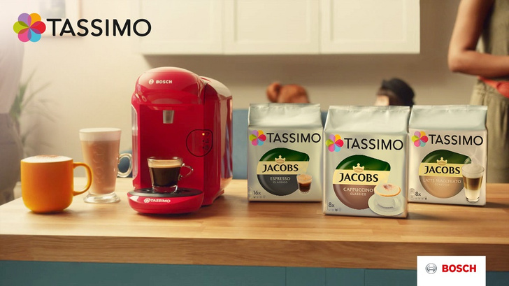 Фото №1 - Новая TASSIMO VIVY II готовит кофе с помощью одной кнопки