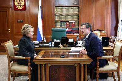 Governor Nikitin Reports Economic Gains to Federation Council