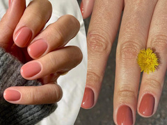 Ногти «персиковый чай»: как выглядит самый красивый маникюр сентября?