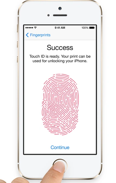 iPhone 5S, Touch ID