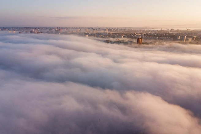 Аэросъёмка Вадима Махорова даже прославила Новосибирск за рубежом | Источник: Vadim Makhorov / t.me