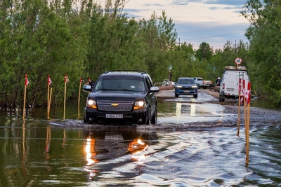Обь в Нижневартовске: 920 см и угроза подтоплений