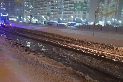 Канализационные воды два дня заливали ЖК Венеция в Новосибирске