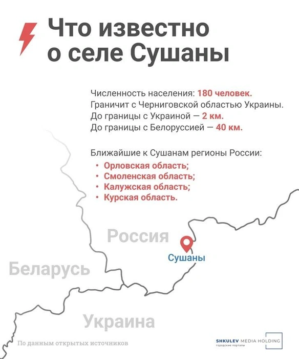 Появились первые кадры из Брянской области, где произошла диверсия с украинских территорий | Источник: Виталий Калистратов / Городские порталы