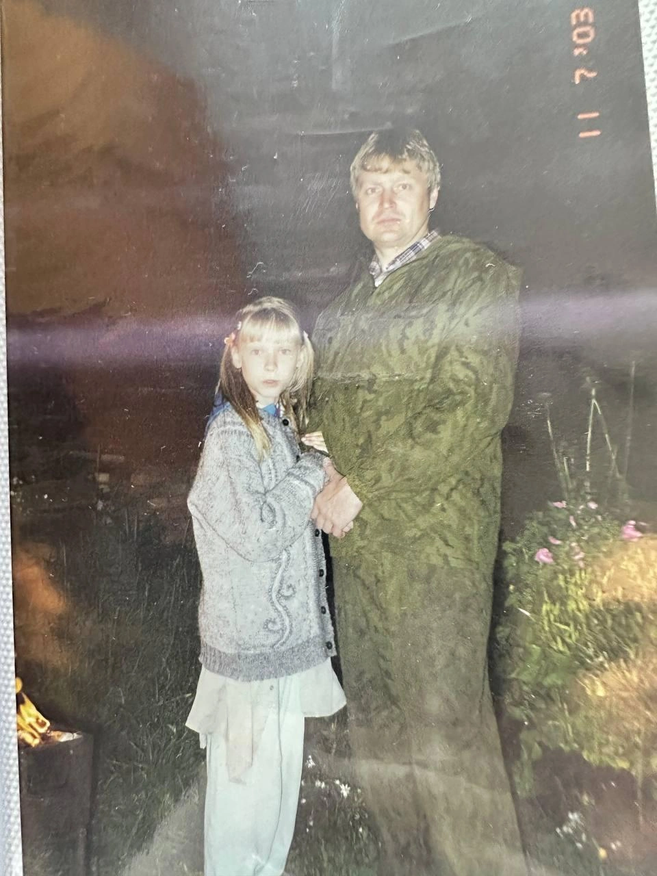 Алена с отцом | Источник: Missalena92 / tg.com