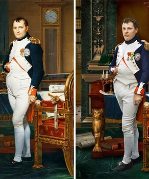 Фотограф воссоздал портреты исторических личностей с их прямыми потомками: 9 лучших работ