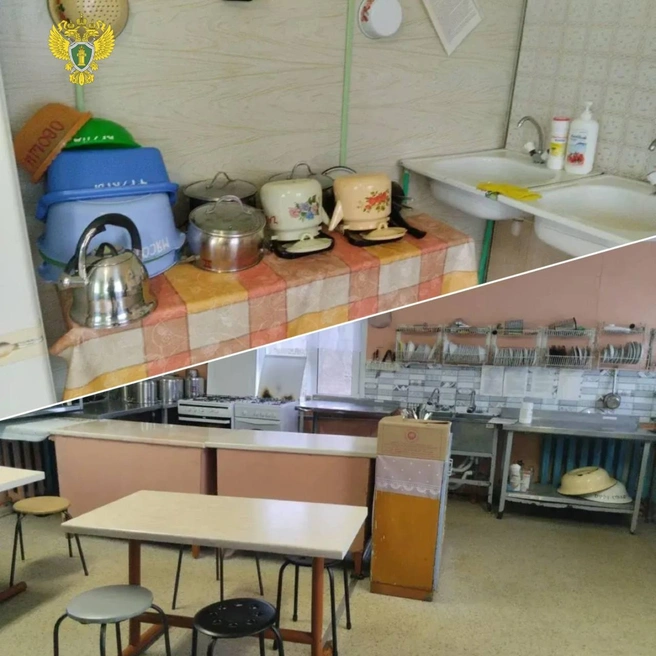 В школах была поврежденная посуда | Источник: Прокуратура Рязанской области / Telegram