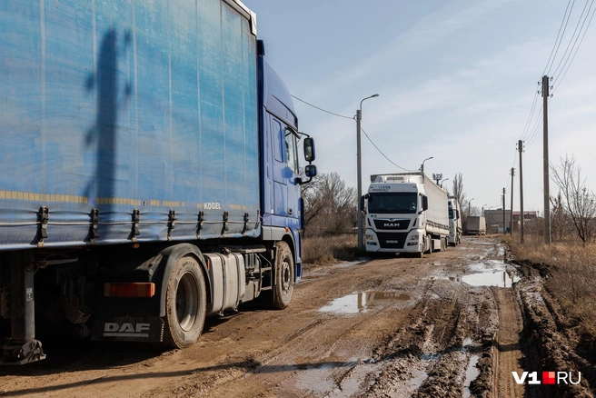 Часть дорог превратились в грязевое месиво  | Источник: Алексей Волхонский / V1.RU