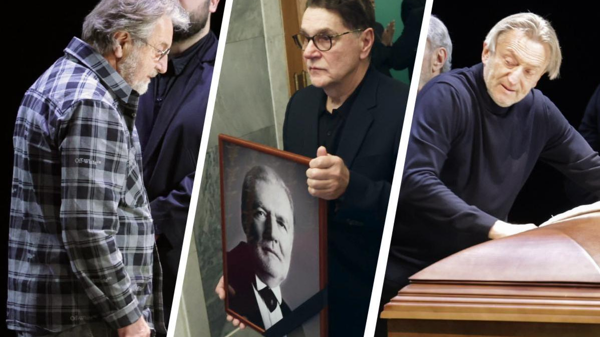 Объятия Яцко и тихая скорбь Ярмольника. Кто пришел проститься с актером Владимиром Симоновым: фото и видео