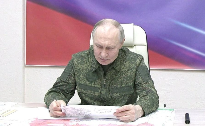 Путин в военной форме. Почему президент надел камуфляж и как понимать этот сигнал | Источник: kremlin.ru