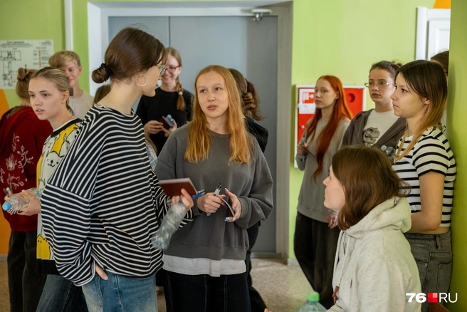 Ученики много общались между собой | Источник: Александр Куренной / 76.RU
