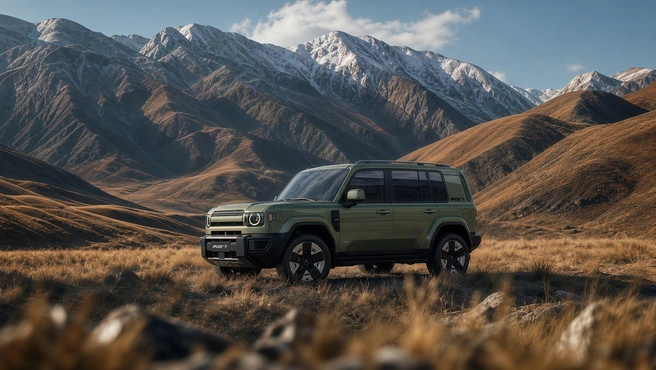 Esteo V27 имеет дизайн в стиле Land Rover (какой это по счету «китаец» с такими претензиями?) | Источник: пресс-служба «АГР Холдинга»