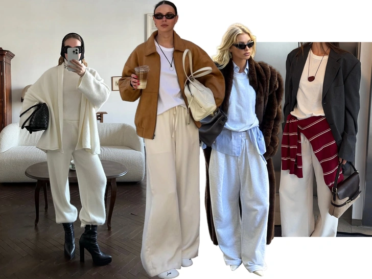 Белые брюки — главный антистресс гардероба этой зимы Белые брюки — главный антистресс гардероба этой зимы