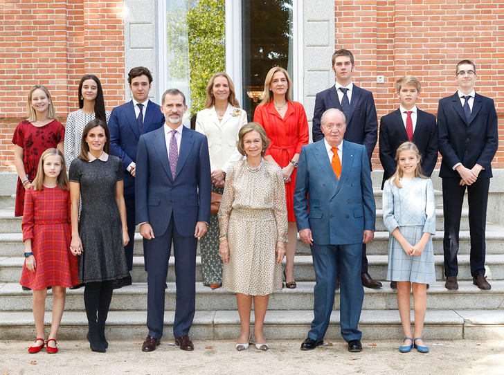 Испанская королевская семья воссоединилась ради юбилея экс-королевы Софии