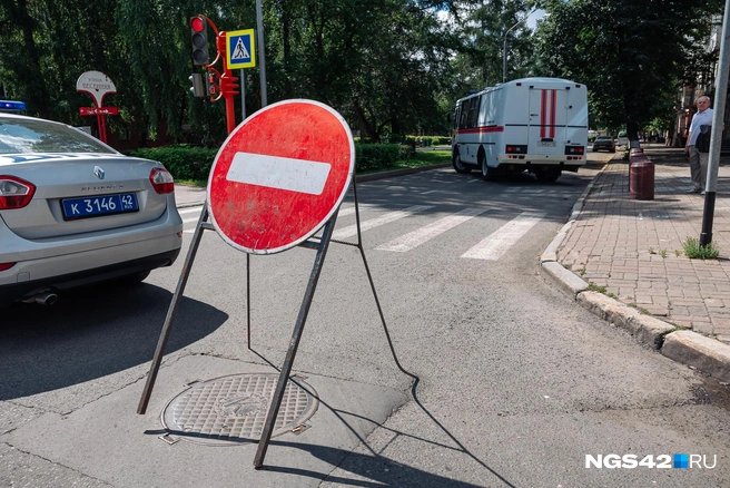 В Иркутске на две неделе закроют улицу Польских Повстанцев | Источник: Максим Серков / NGS42.RU