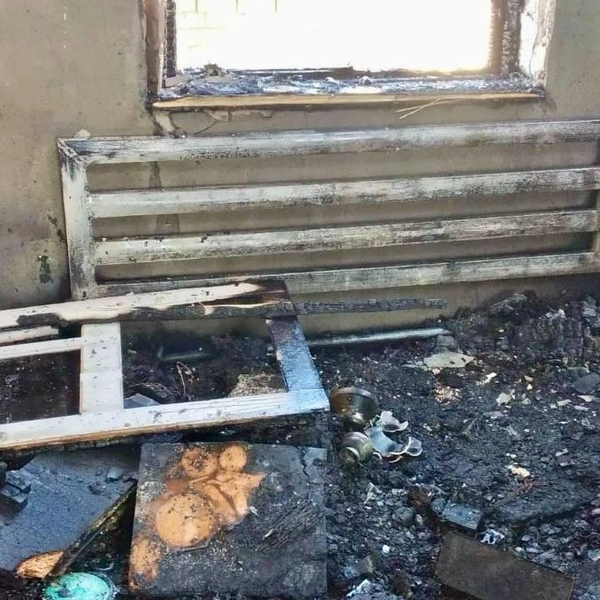 Кадры с места пожара | Источник: МЧС России по Ставропольскому краю