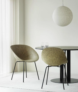 Mat Bar Chair от Normann Copenhagen: самый экологичный стул в мире из водорослей и конопли