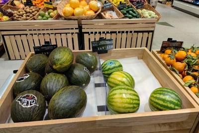 Brazilian watermelons and 'toad skin' go on sale in Tyumen stores