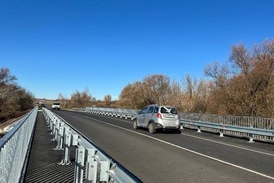 В Малосердобинском районе открыли два отремонтированных моста