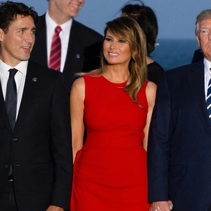Джастин Трюдо очаровал Меланию Трамп (и всех остальных) на саммите G7