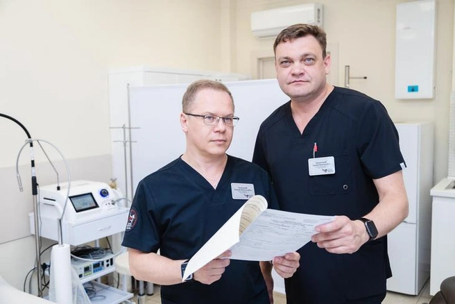Алексей Патрикеев и Сергей Шихотаров, врачи урологи-андрологи, кандидаты медицинских наук, основатели «Клиники Мужского Здоровья» | Источник: «Клиника Мужского Здоровья»