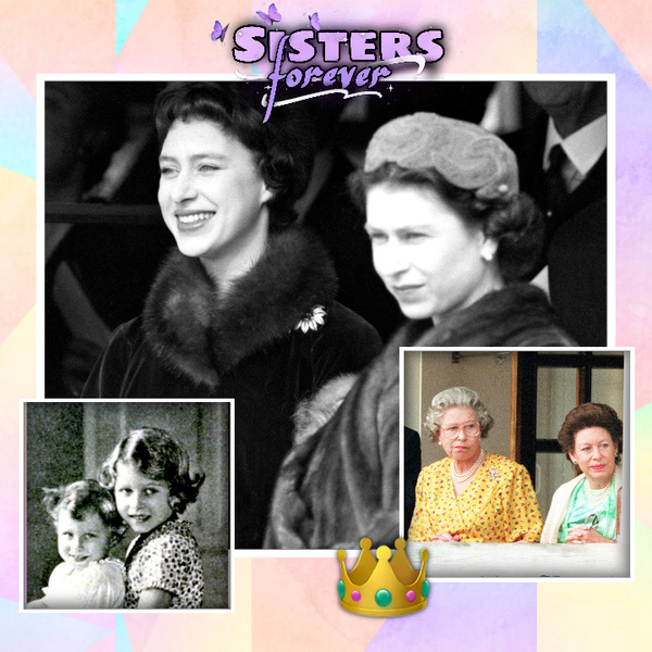 Не как в «Короне»: вся правда про отношения сестер Елизаветы II и принцессы Маргарет