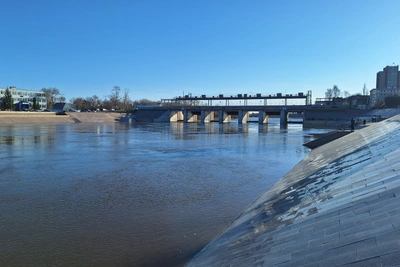 В Кургане уровень Тоболя поднялся на 16 см