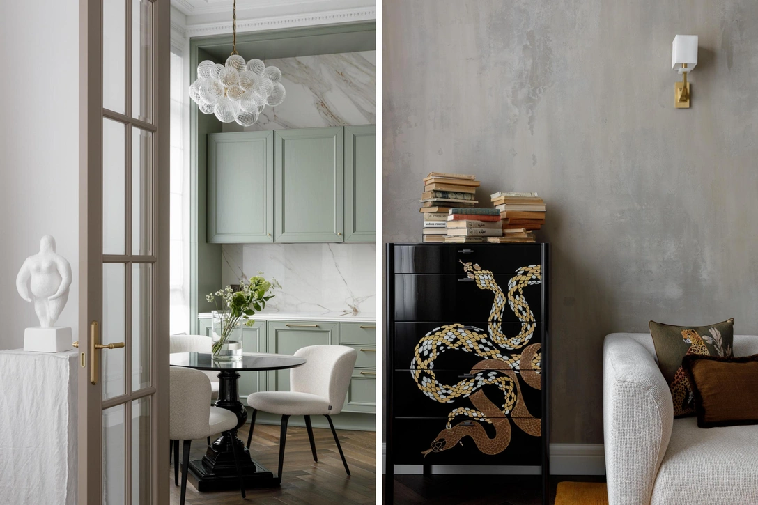 Французский шик: квартира 130 м² в Екатеринбурге | Источник: Елизавета Гуровская