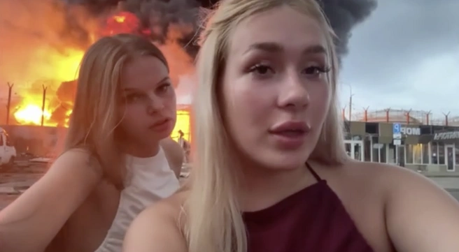 Автор ролика пояснила, что снимала запись для публикации в TikTok, находясь в состоянии алкогольного опьянения | Источник: Екатерина Мизулина / Telegram