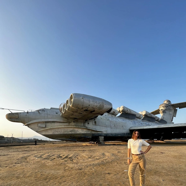 Экраноплан Лунь | Источник: Корреспондент 26.RU / Захарова Габриелла