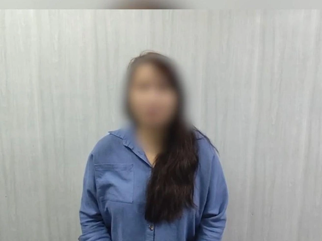 Снимок пожара, который сделала девушка после атаки БПЛА | Источник: Оперативная съёмка