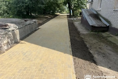 В Благовещенске почти завершили обновление тротуаров на девяти улицах