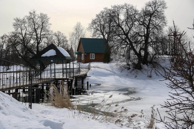 Озеро Тосканка просыпается весной
