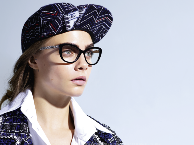 Кара Дельвинь в новой рекламной кампании Chanel