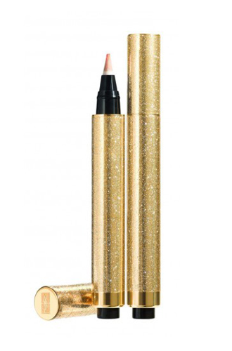 Touch Eclat Collector Holiday Look 2016, YSL. Рождественская версия знаменитого консилера/хайлайтера с кисточкой.